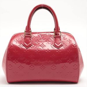 Louis Vuitton Vernis Montana Handbag Red